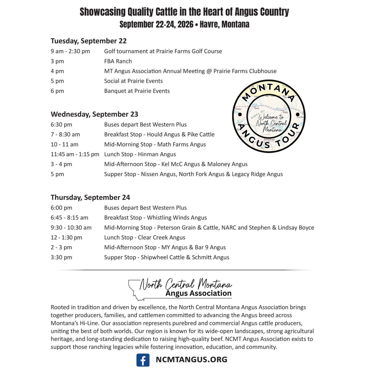 Montana Angus Tour