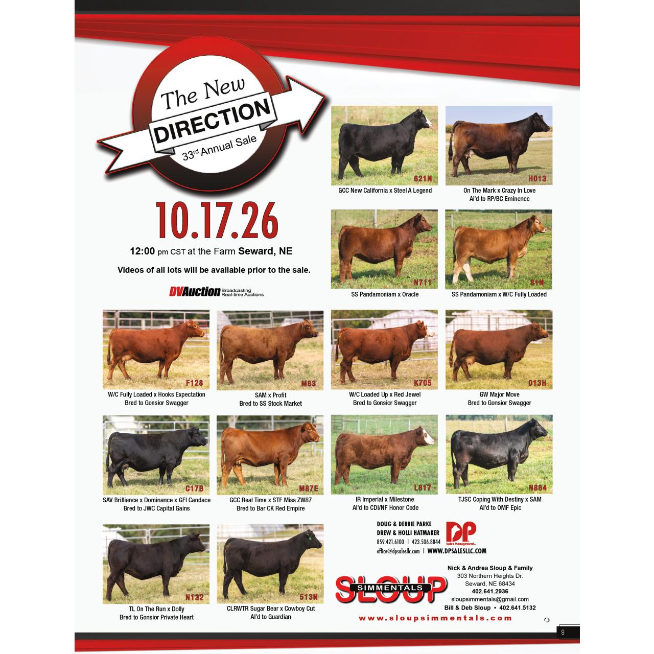 Sloup Simmentals 